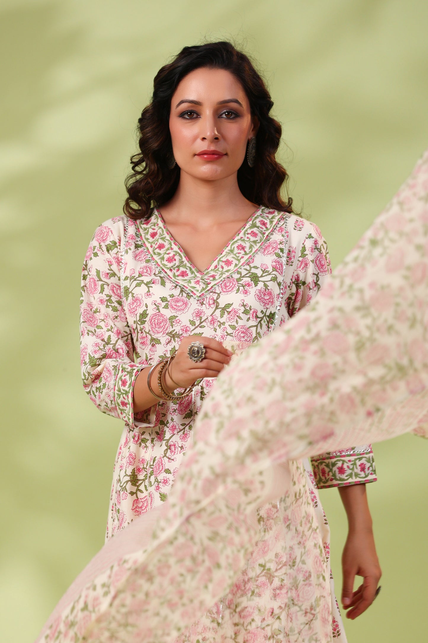 Phulwari Anarkali Set