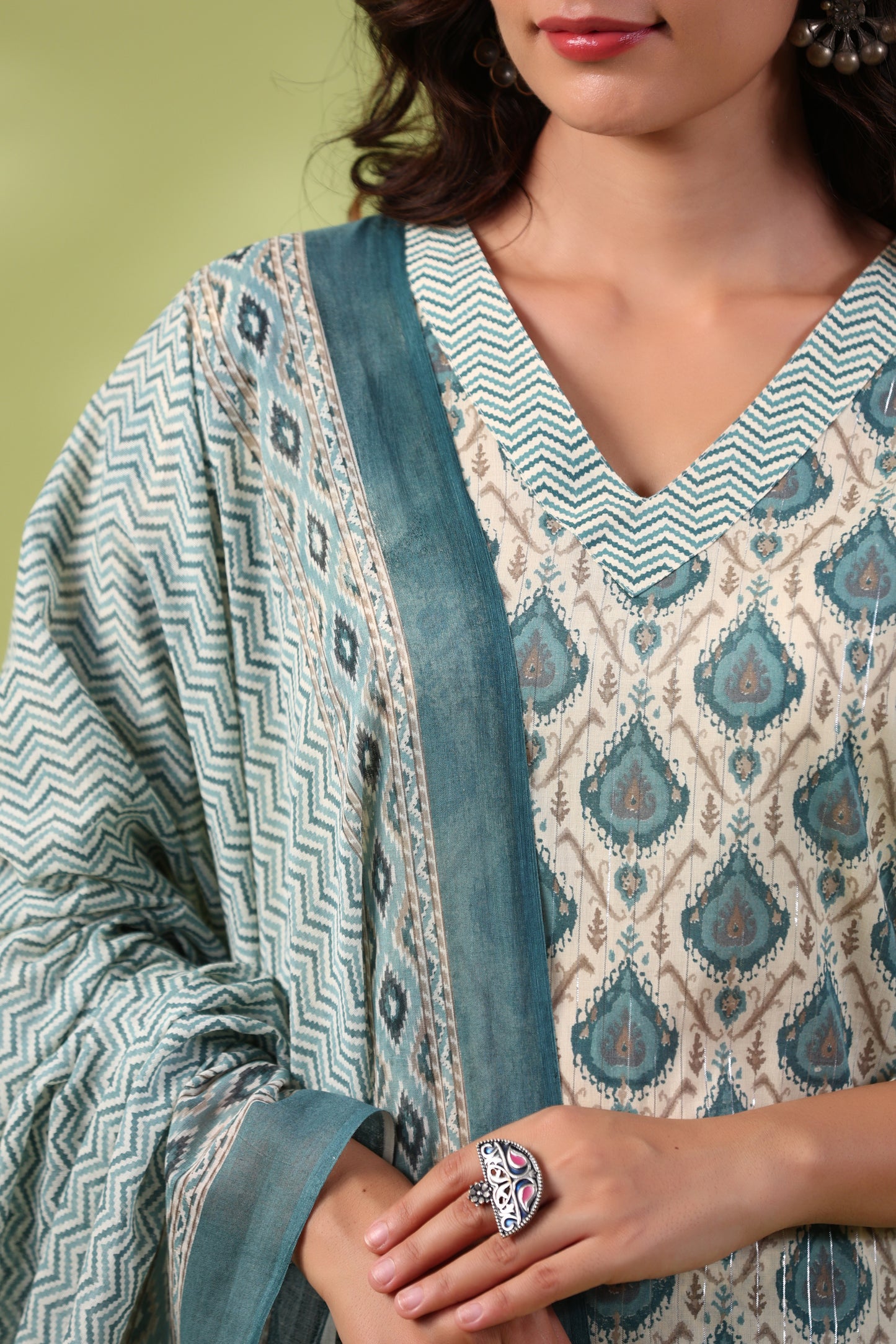 Mor Pankh Shirt Bottom Dupatta Set