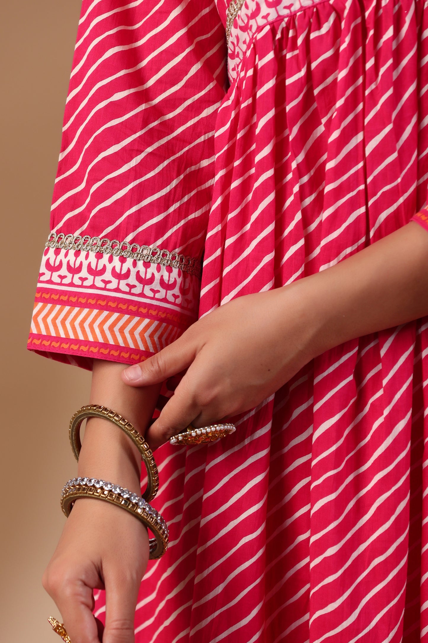 Gulabi Lehariya Co-ord Set