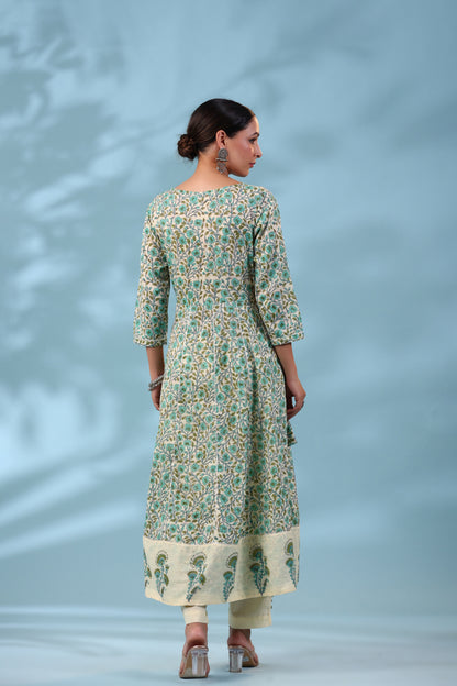 Bageecha Anarkali set