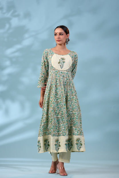 Bageecha Anarkali set