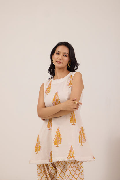 HONEYCOMB BREEZE FARSHI COORD SET