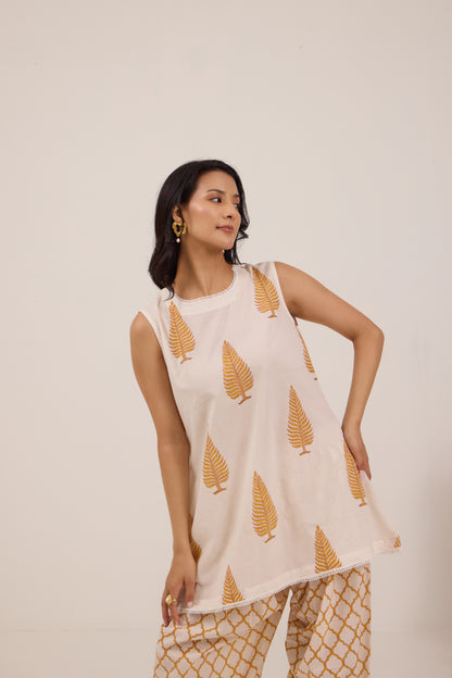HONEYCOMB BREEZE FARSHI COORD SET