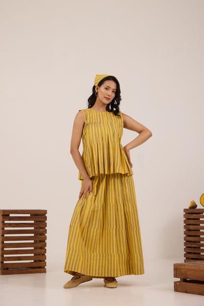 LEMON DRIZZLE SKIRT COORD SET
