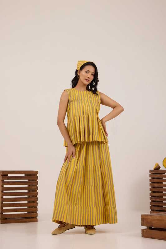 LEMON DRIZZLE SKIRT COORD SET