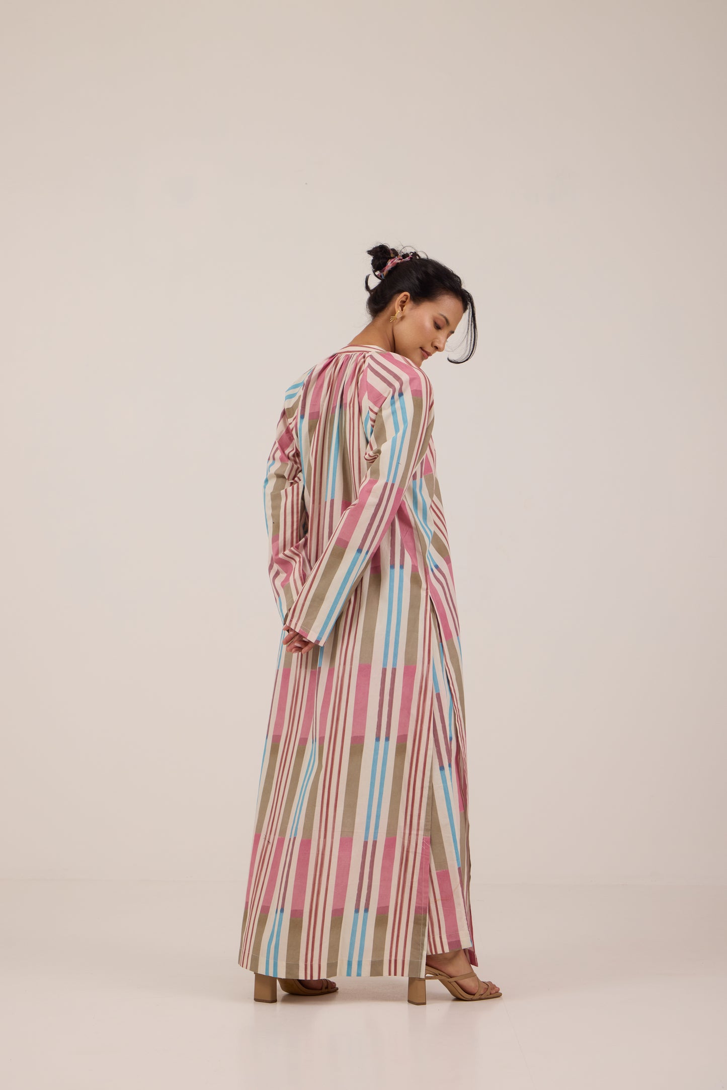COTTON CANDY LONG SHIRT COORD SET