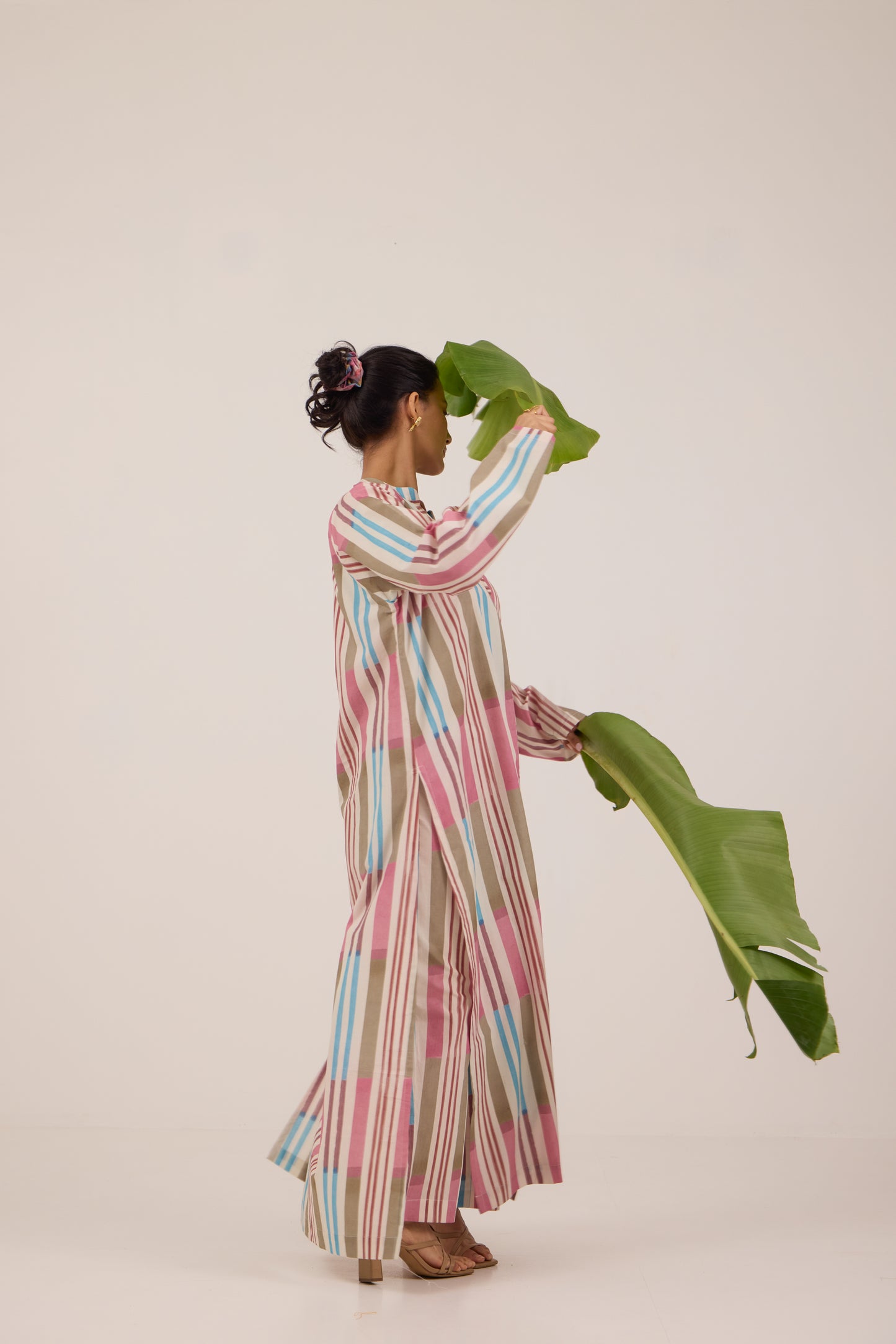 COTTON CANDY LONG SHIRT COORD SET