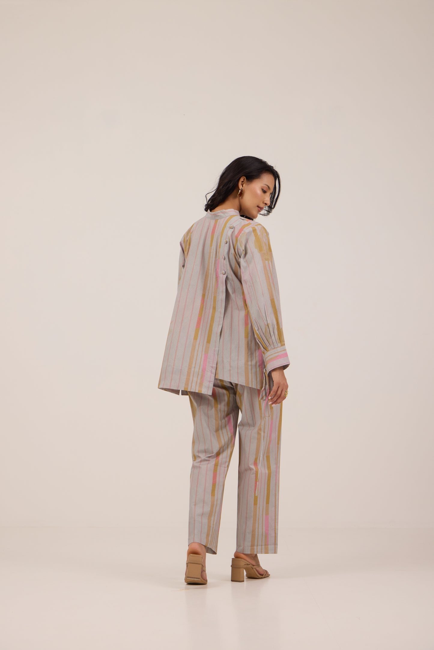 MARSHMALLOW STRIPE COORD SET