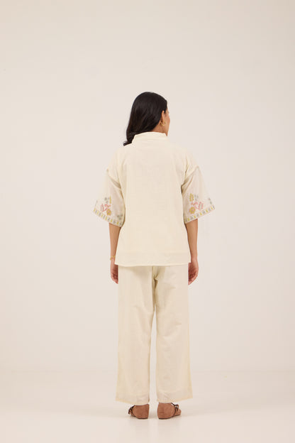 VANILLA POP EMBROIDERED COORD SET